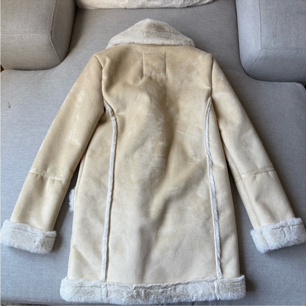 Hollister Cream Teddy Jacket